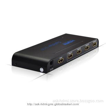 v1.4 HDMI splitter 1 input 4 output  full 3D and 4kx2k resolution